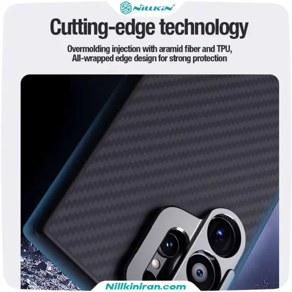 قاب نیلکین سامسونگ Samsung Galaxy S24 Ultra مدل CarboProp camera cutout