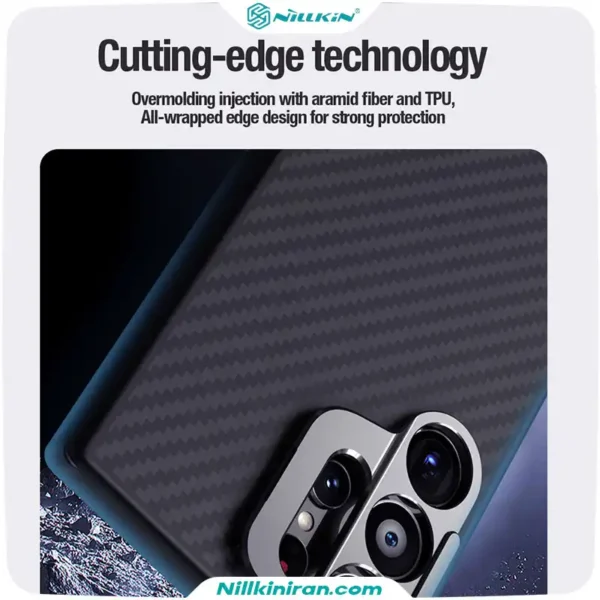 قاب نیلکین سامسونگ Samsung Galaxy S24 Ultra مدل CarboProp camera cutout