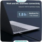 کابل تبدیل USB C به لایتنینگ USB C نیلکین مدل DualPower 2 in 1
