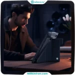 کیف محافط نیلکین سامسونگ Galaxy Tab S9 Ultra مدل Bumper Leather Case Pro