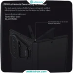 قاب نیلکین سامسونگ Samsung Galaxy Z Fold 7 مدل CamShield Prop (Transparent Lens Guard Version)