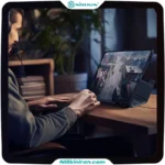 کیف محافظ نیلکین سامسونگ +Samsung Galaxy Tab S10 FE مدل Bumper Leather Case Pro