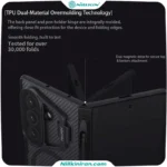 قاب نیلکین سامسونگ Samsung Galaxy Z Fold 7 مدل Camshield Prop Magnetic Clear version
