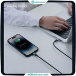 کابل تبدیل USB C به لایتنینگ USB C نیلکین مدل DualPower 2 in 1