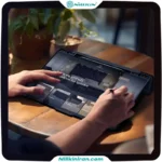 کیف محافظ نیلکین سامسونگ +Samsung Galaxy Tab S10 FE مدل Bumper Leather Case Pro