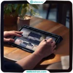 کیف محافظ نیلکین سامسونگ Samsung Galaxy Tab S9/S10 FE مدل Bumper Leather Case Pro