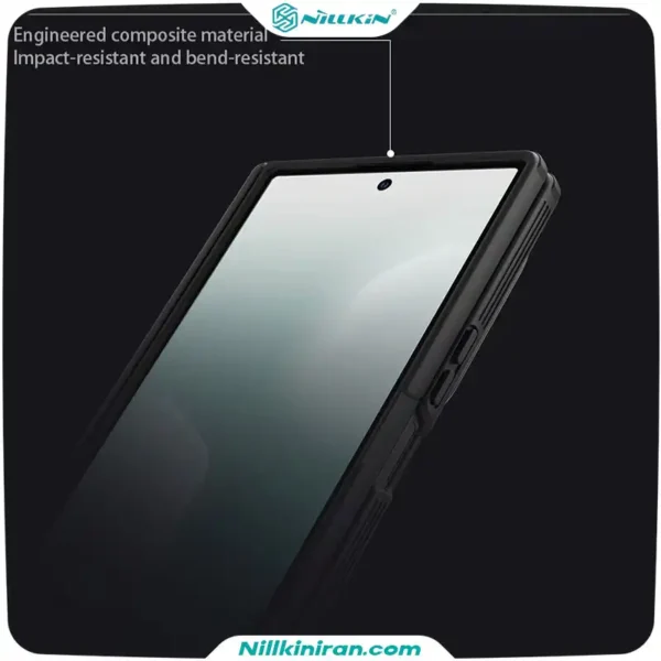 قاب نیلکین سامسونگ Samsung Galaxy Z Fold 7 مدل CamShield Prop Magnetic (Transparent Lens Guard Version)