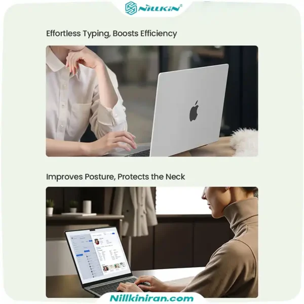 پایه نگهدارنده لپ تاپ نیلکین مدل DualWing