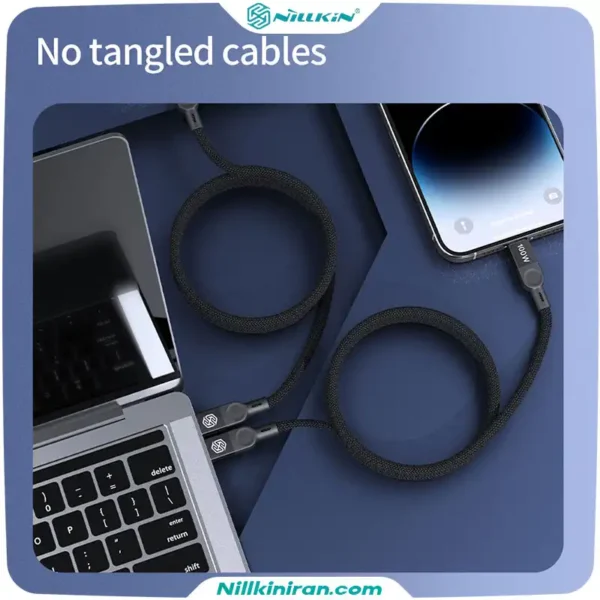 کابل شارژ مغناطیسی Type-C نیلکین مدل MagCharge