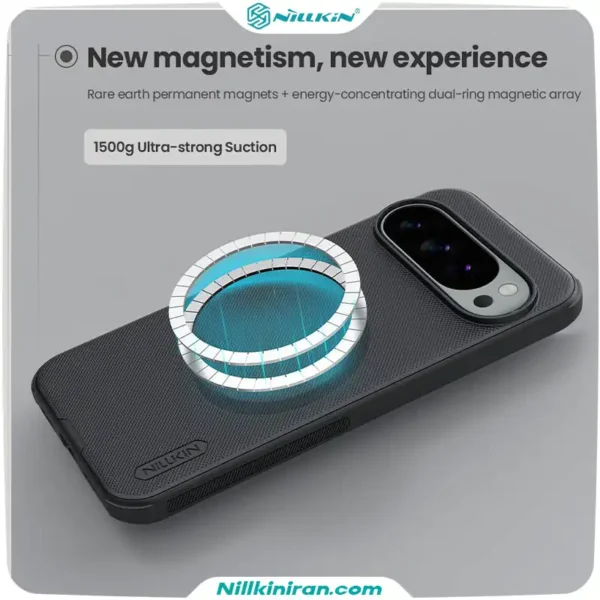 قاب نیلکین گوگل پیکسل Google Pixel 10 Pro XL مدل Super Frosted Shield Pro Magnetic