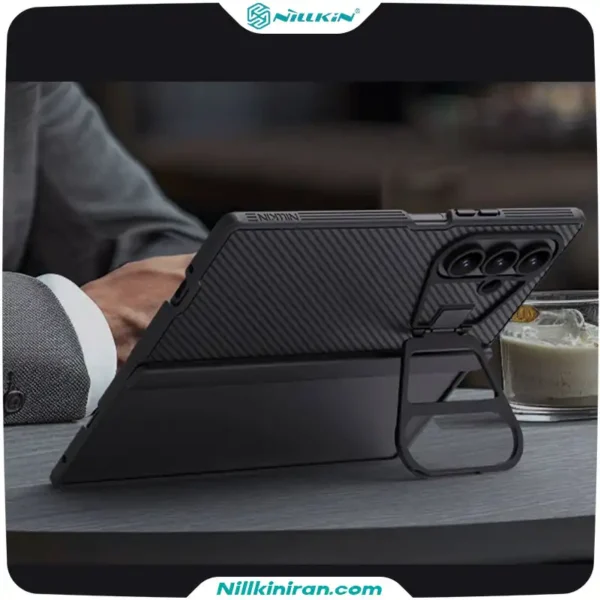 قاب نیلکین سامسونگ Samsung Galaxy Z Fold 7 مدل CamShield Prop Magnetic (Transparent Lens Guard Version)