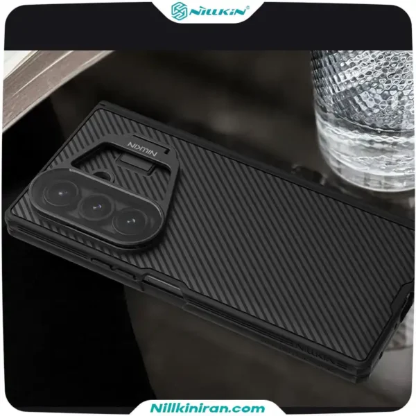 قاب نیلکین سامسونگ Samsung Galaxy Z Fold 7 مدل CamShield Prop (Transparent Lens Guard Version)