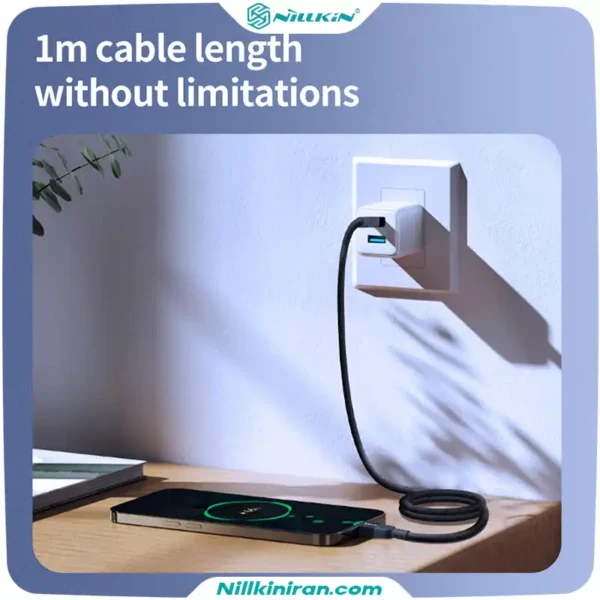 کابل شارژ مغناطیسی Type-C نیلکین مدل MagCharge