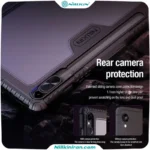 کیف محافظ نیلکین سامسونگ Samsung Galaxy Tab S9/S10 FE مدل Bumper Leather Case Pro