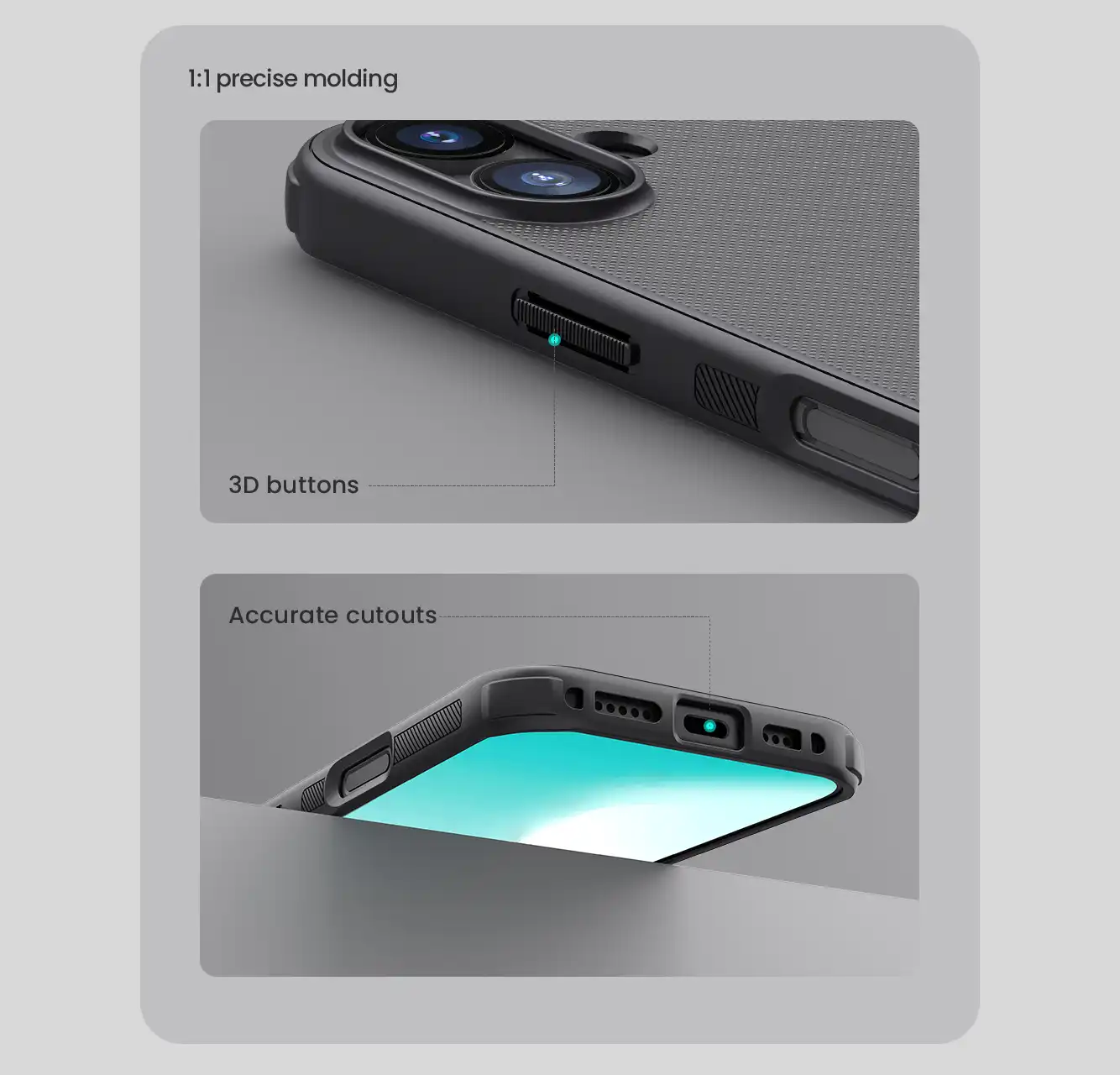 قاب نیلکین iPhone 17 مدل Super Frosted Shield Pro