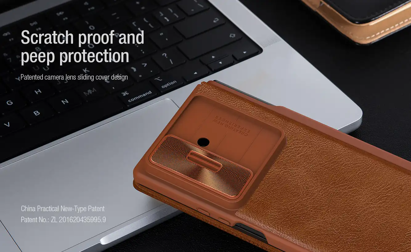 قاب نیلکین سامسونگ Galaxy Z Fold7 مدل Qin Pro leather