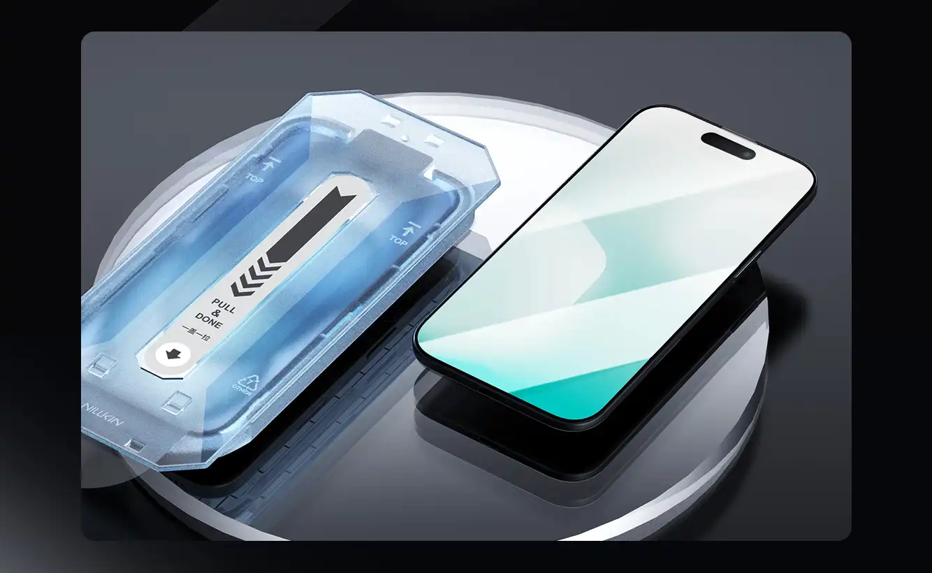 گلس نیلکین iPhone 17 Air مدل CP+ Pro tempered glass
