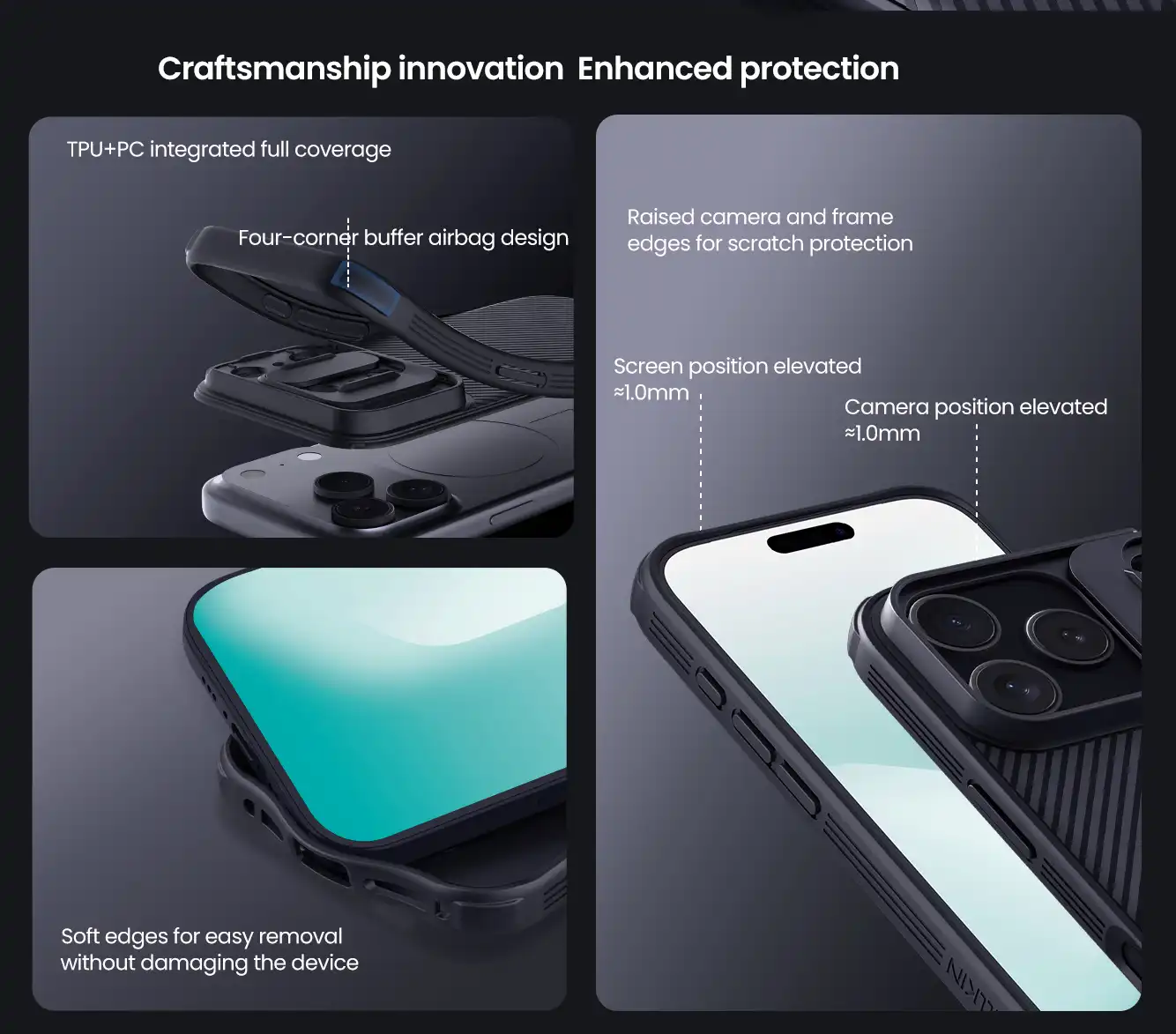 قاب نیلکین iPhone 17 Pro مدل CamShield Pro