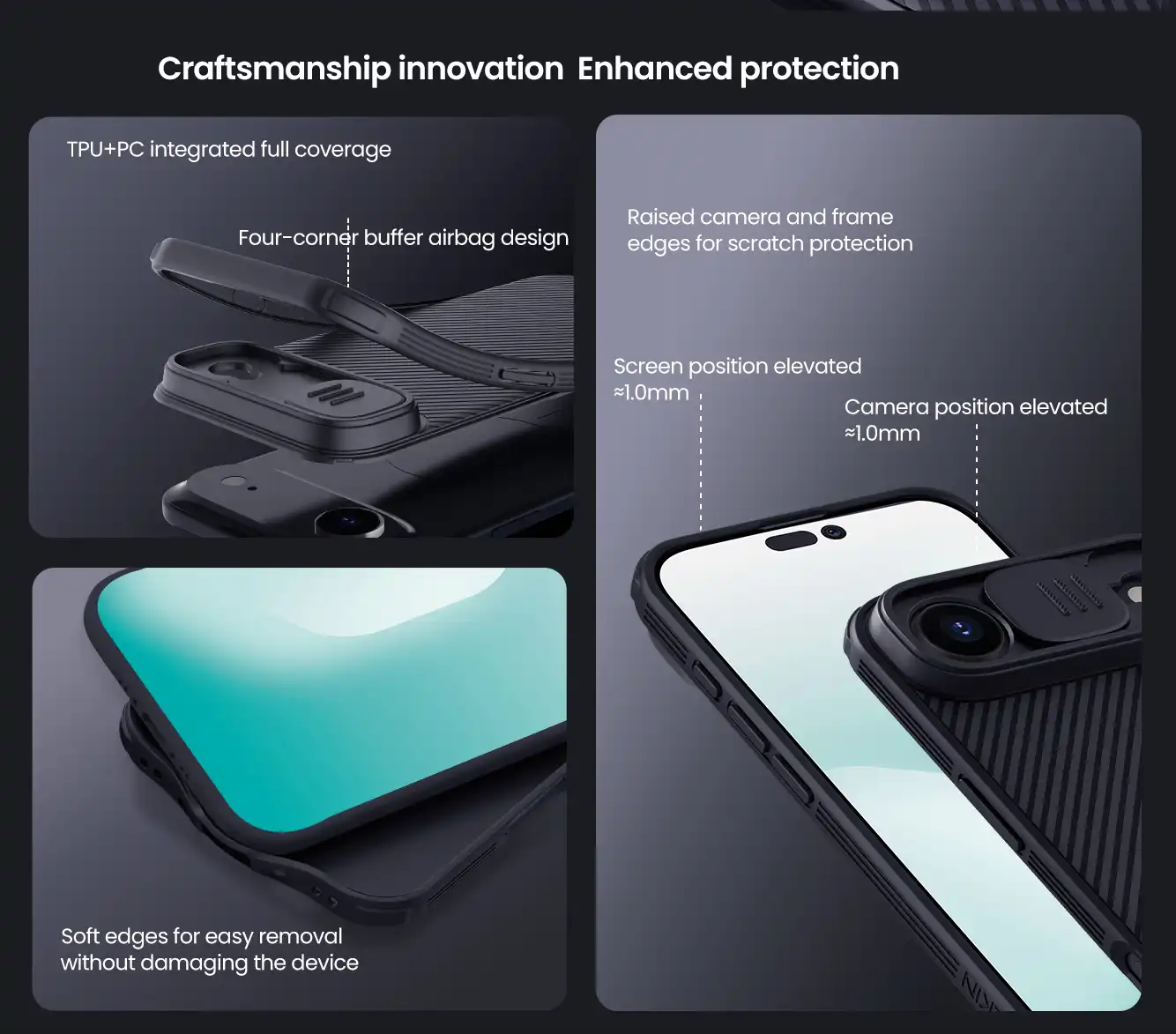 قاب نیلکین iPhone 17 Air مدل CamShield Pro Magnetic