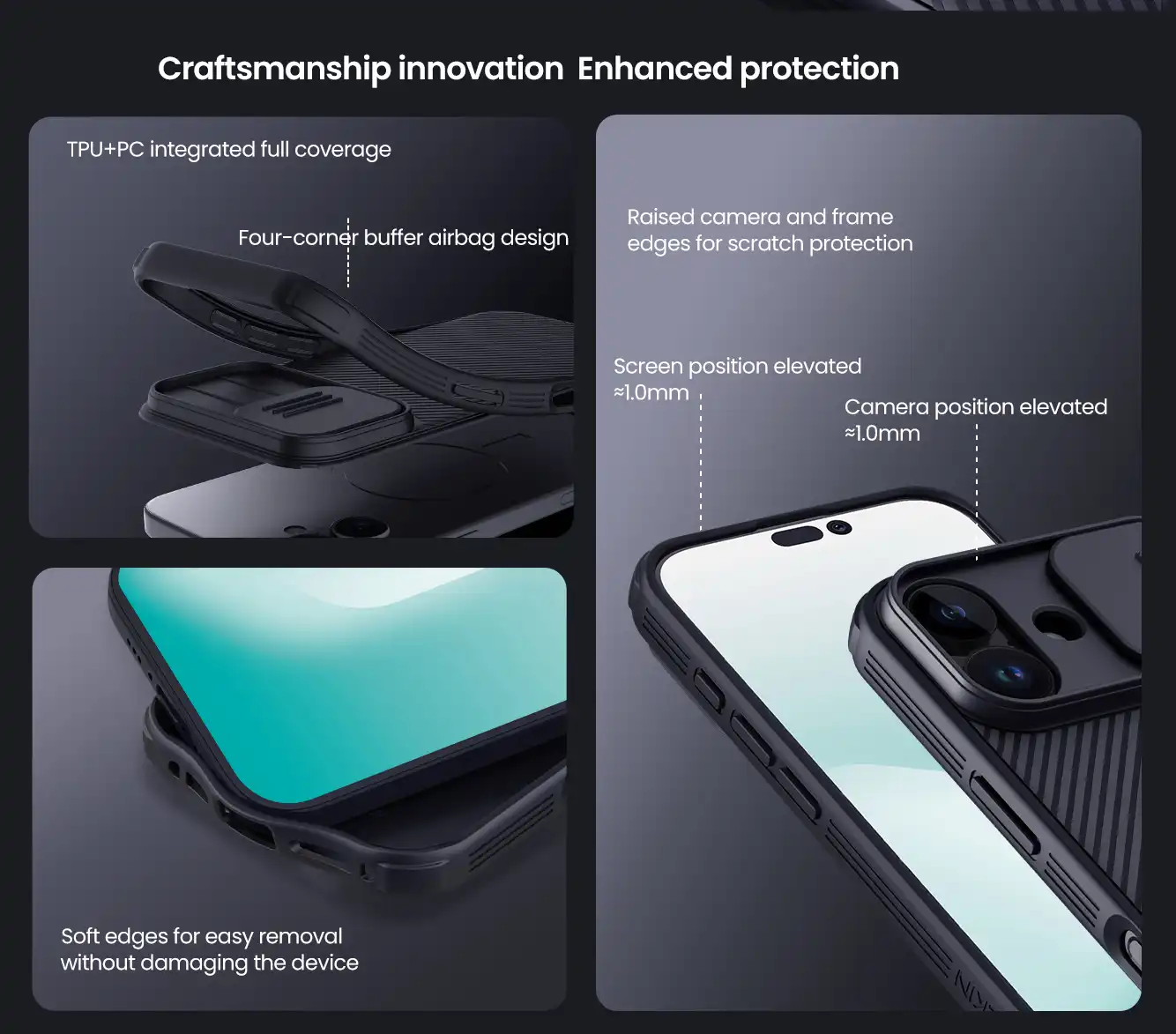 قاب نیلکین iPhone 17 مدل CamShield Pro