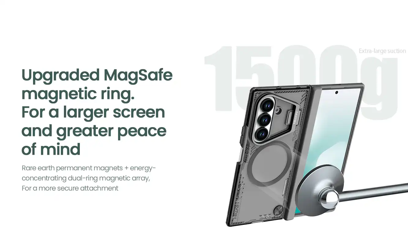قاب نیلکین سامسونگ Galaxy Z Fold7 مدل Iceblade Fold Magnetic