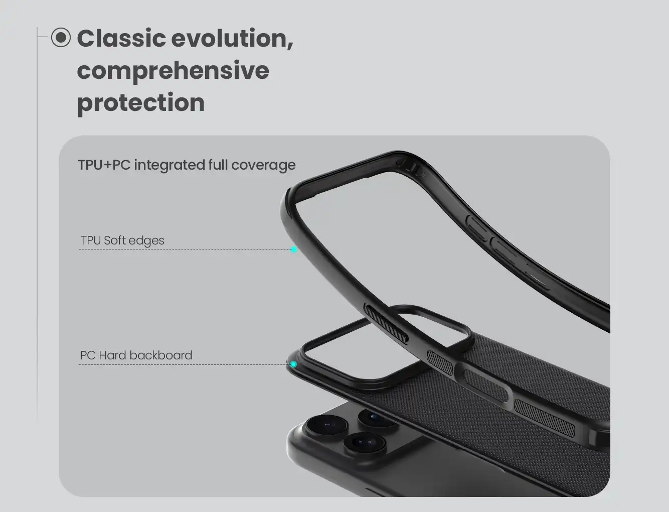 قاب نیلکین iPhone 17 Pro Max مدل Super Frosted Shield Pro Magnetic