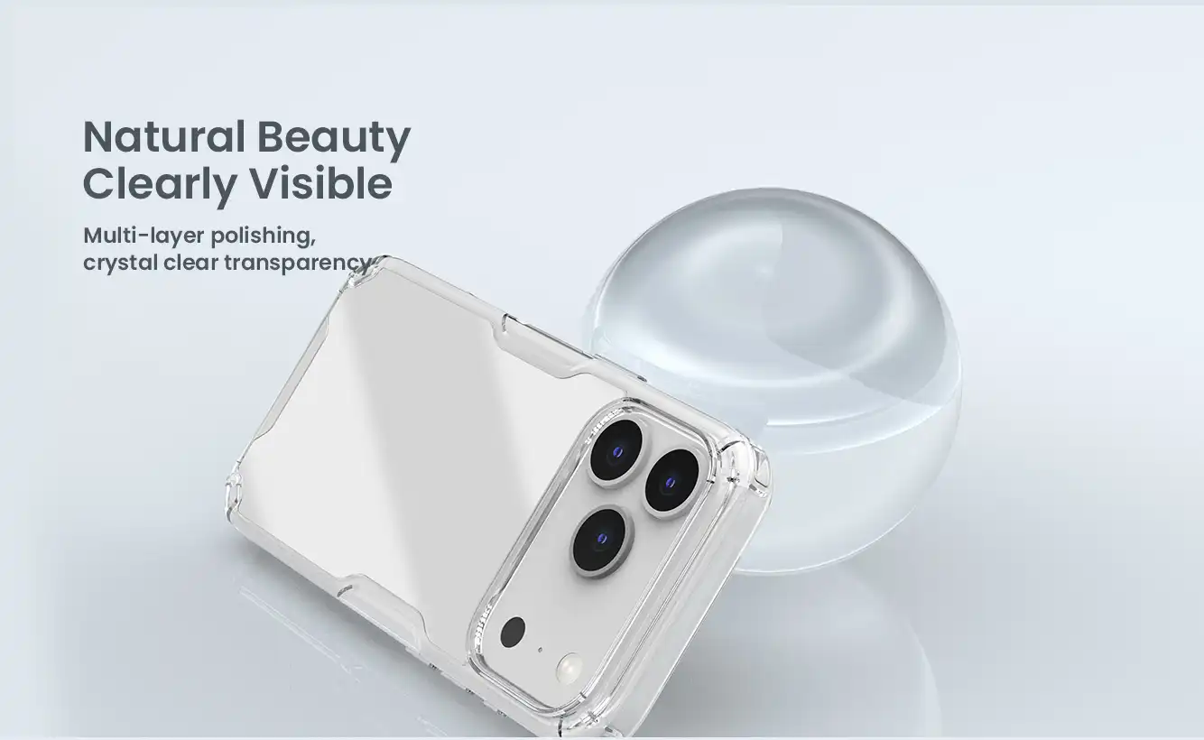 قاب نیلکین iPhone 17 Pro مدل Nature TPU Pro