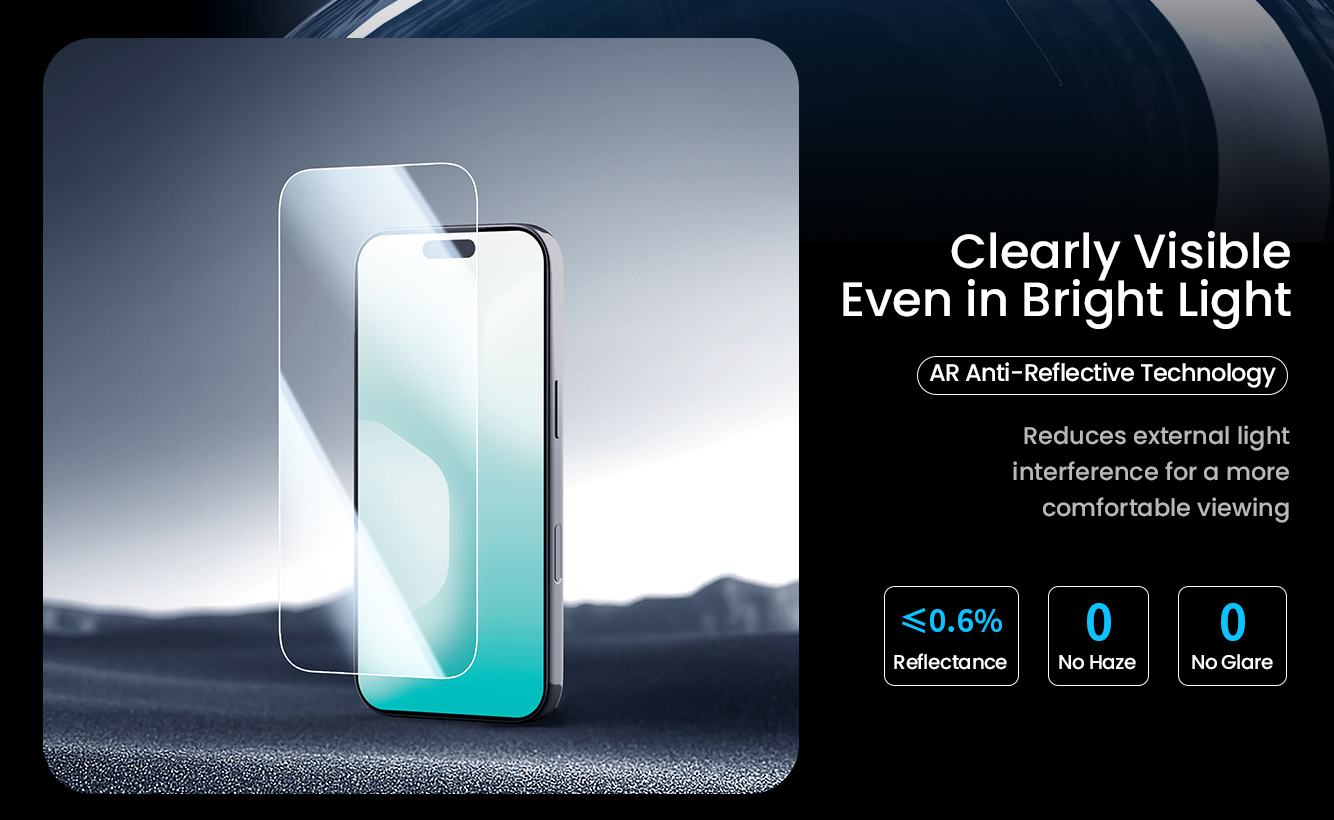 نیلکین Apple iPhone 17 Pro Max H+ Pro AR Tempered Glass