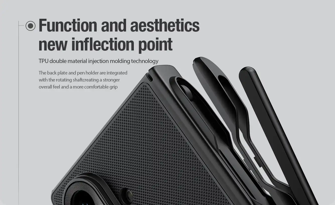 قاب نیلکین سامسونگ Z Fold7 مدل Super Frosted Shield Fold Magnetic