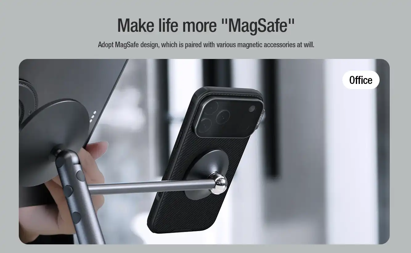 قاب نیلکین iPhone 17 Pro Max مدل CamShield Prop Magnetic