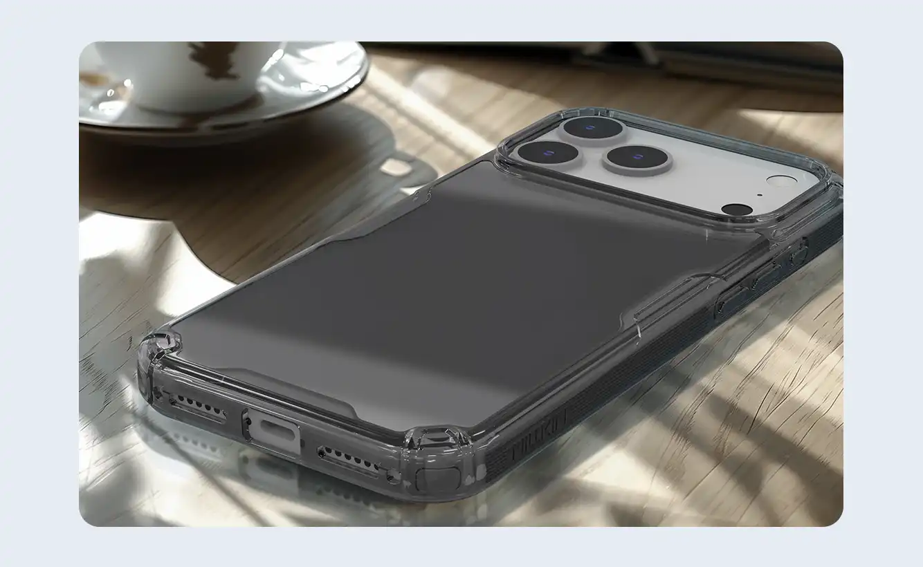 قاب نیلکین iPhone 17 Pro Max مدل Nature TPU Pro 