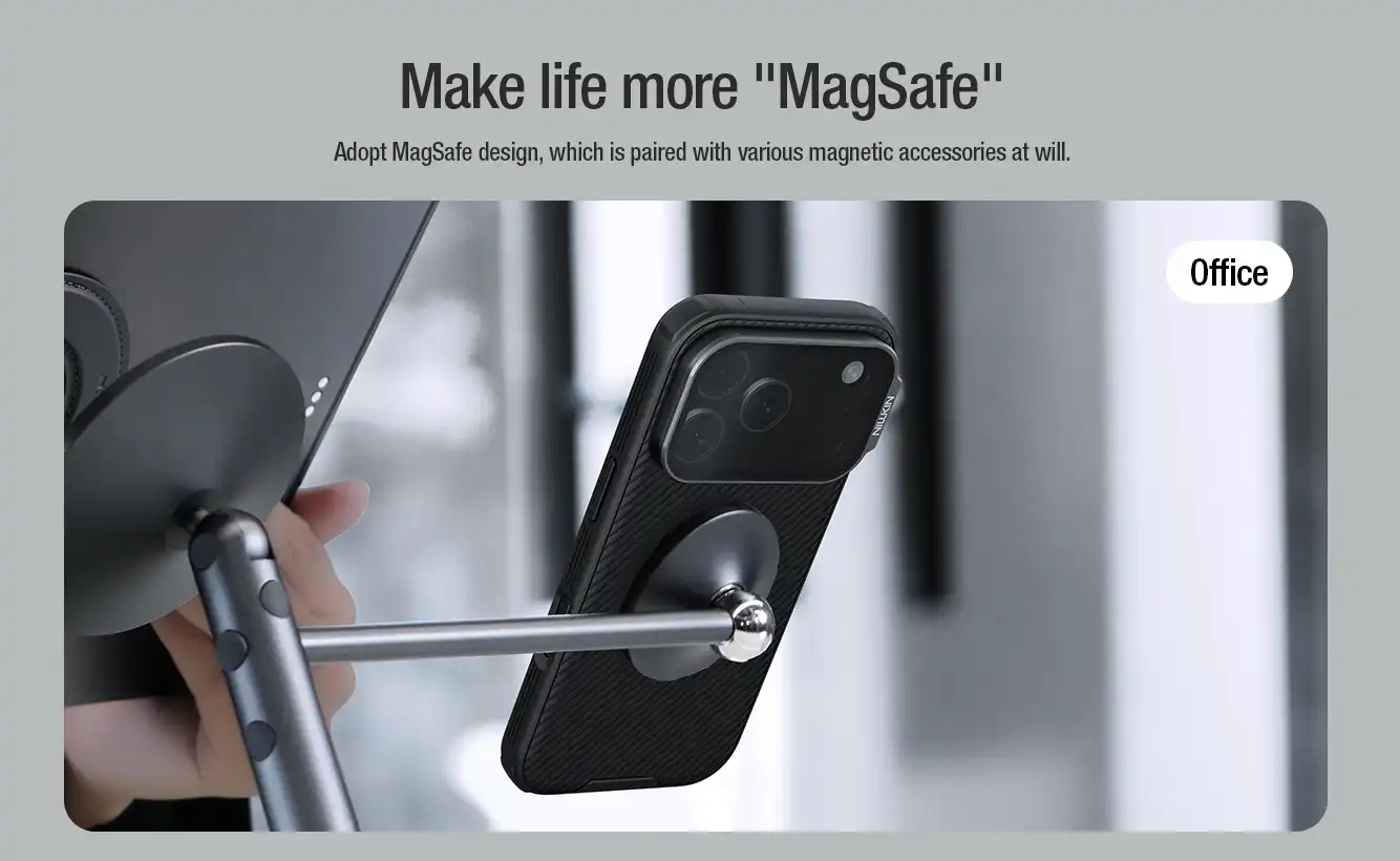 قاب نیلکین iPhone 17 Pro مدل CamShield Prop Magnetic