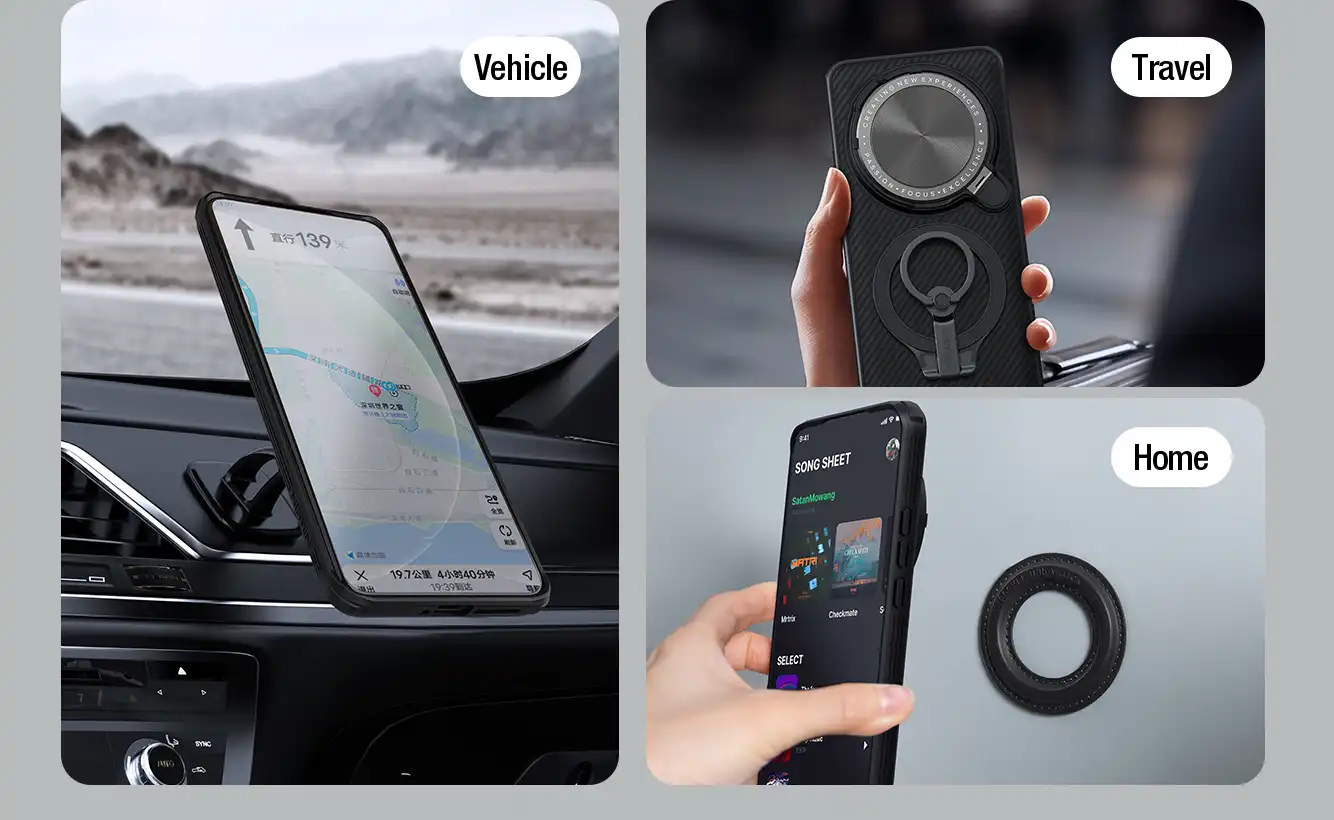 قاب نیلکین Xiaomi 15 Ultra مدل CamShield Prop Magnetic