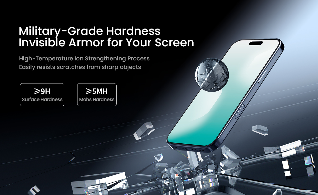 نیلکین Apple iPhone 17 Pro Max H+ Pro AR Tempered Glass