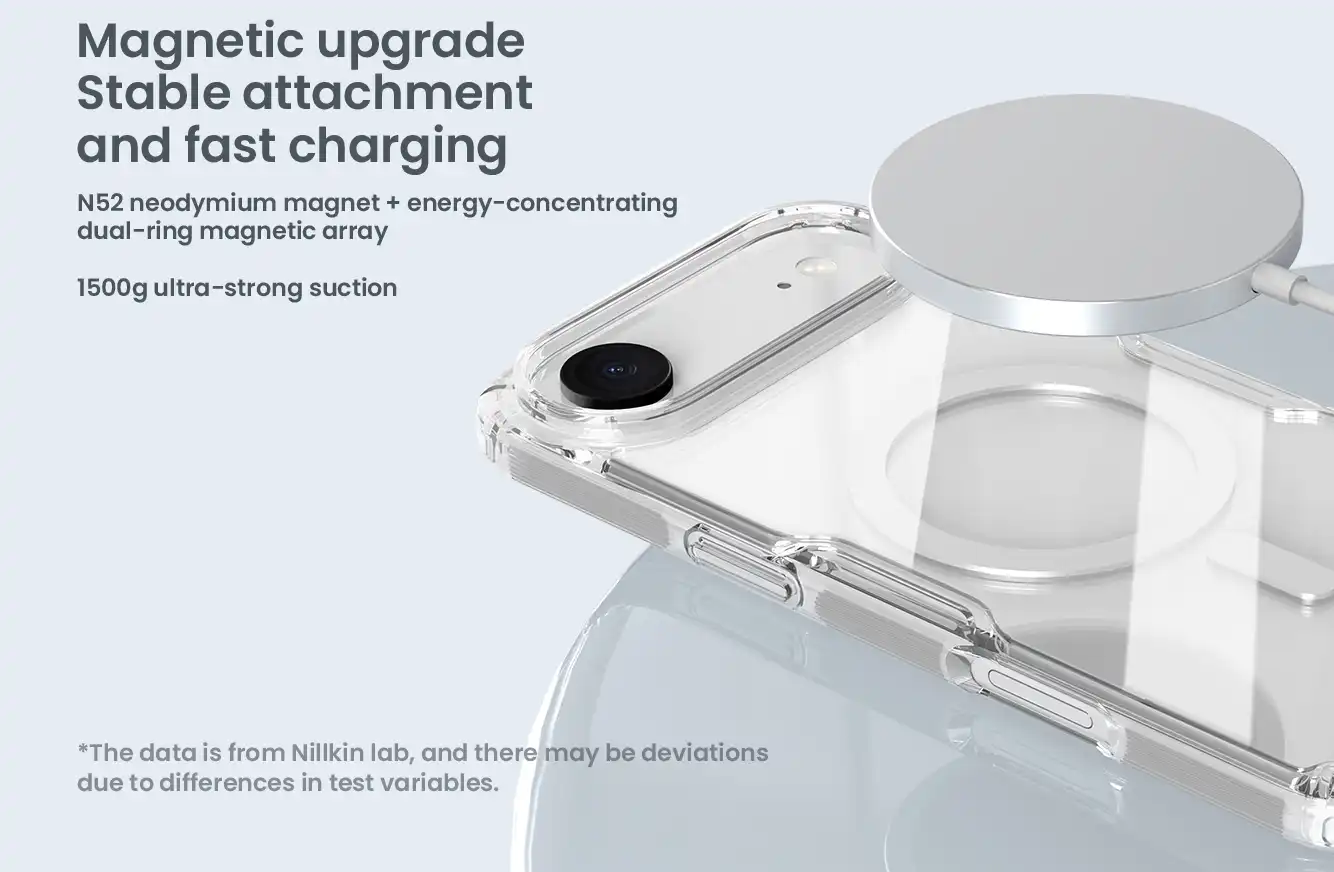 قاب نیلکین iPhone 17 Air مدل Nature TPU Pro Magnetic