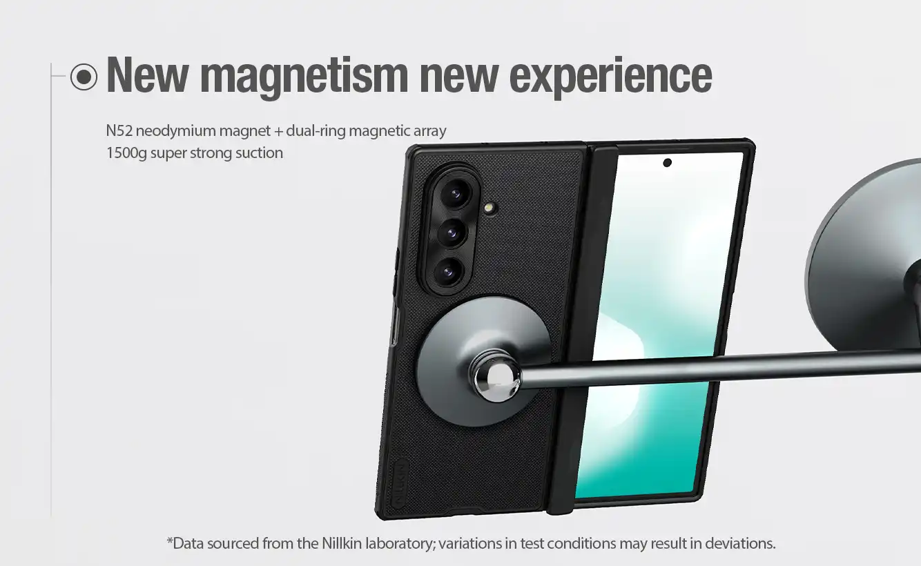 قاب نیلکین سامسونگ Z Fold7 مدل Super Frosted Shield Fold Magnetic