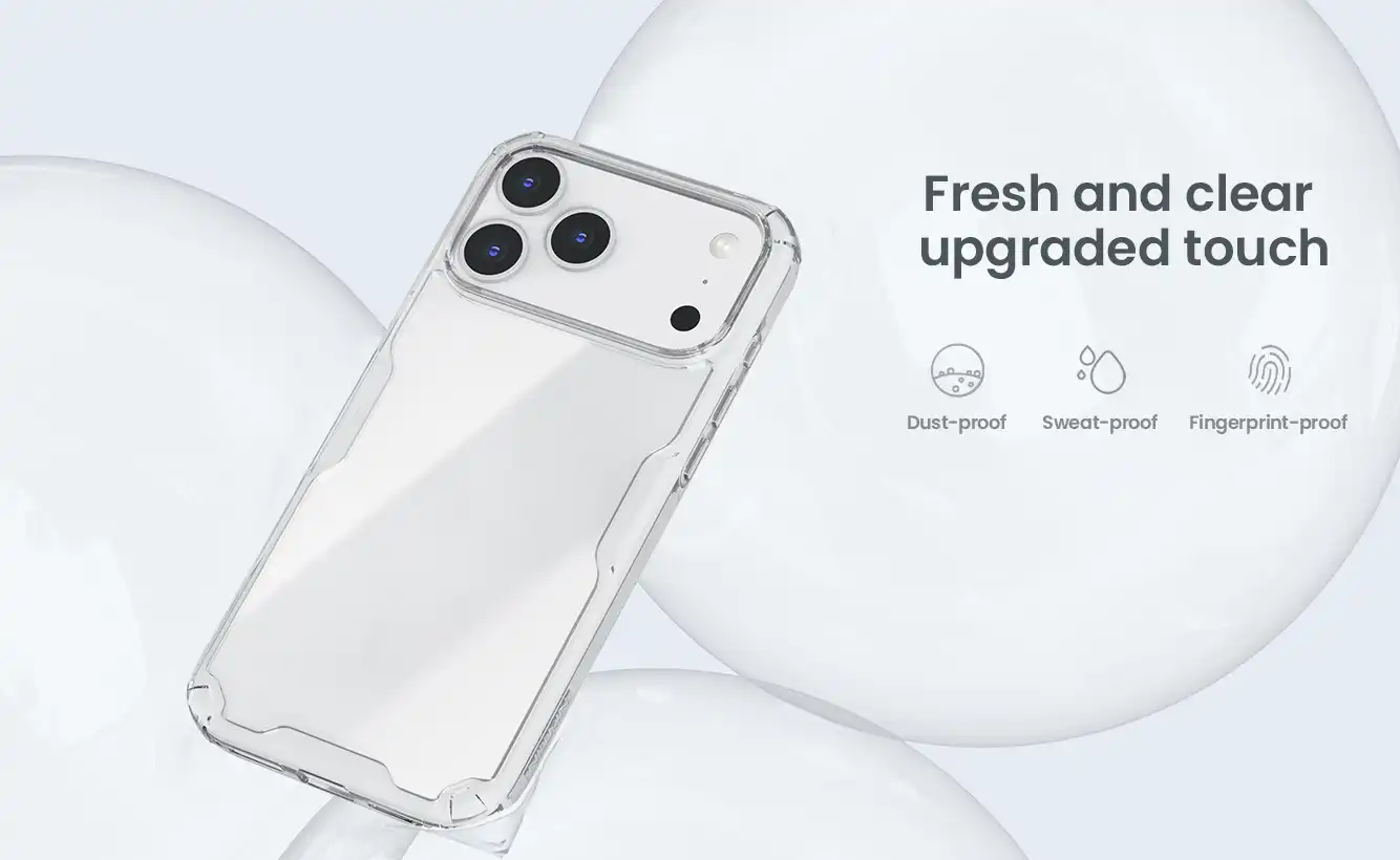 قاب نیلکین iPhone 17 Pro Max مدل Nature TPU Pro 