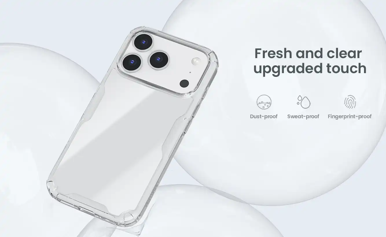 قاب نیلکین iPhone 17 Pro مدل Nature TPU Pro