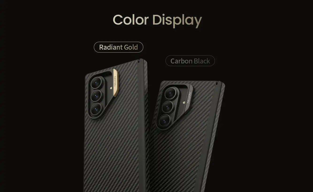 قاب نیلکین سامسونگ Galaxy Z Fold7 مدل Synthetic Fiber Pro Magnetic