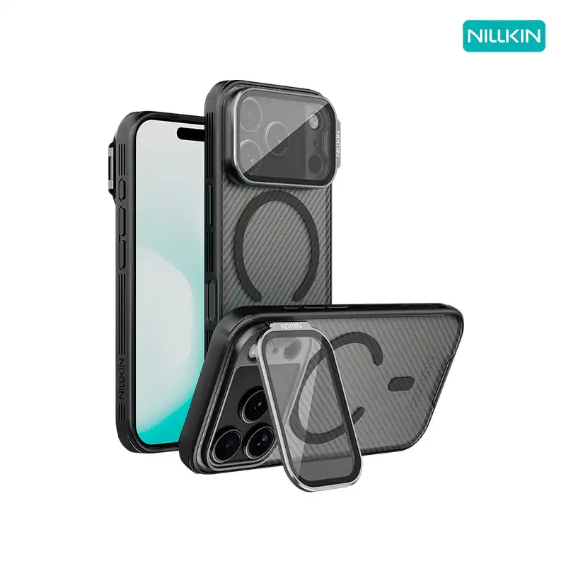 قاب نیلکین iPhone 17 Pro مدل Camshield Prop Magnetic Clear version