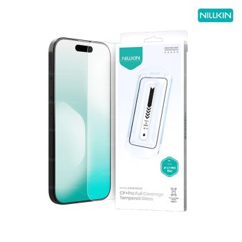 گلس نیلکین آیفون iPhone 17 Pro Max مدل CP+ Pro tempered glass
