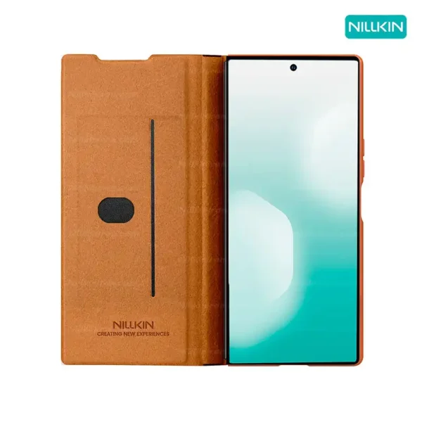 قاب نیلکین سامسونگ Galaxy Z Fold7 مدل Qin Pro leather