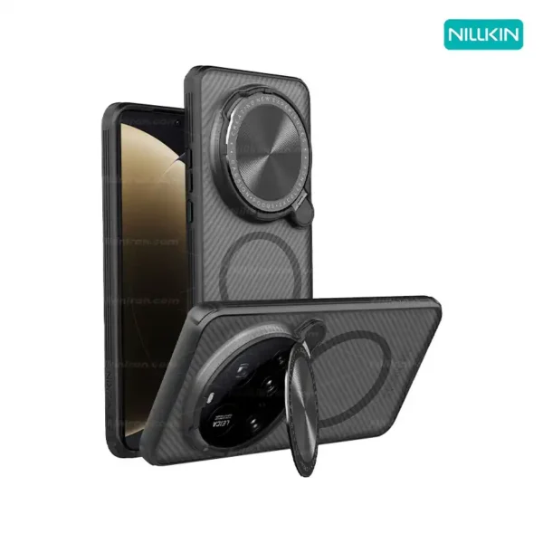 قاب نیلکین Xiaomi 15 Ultra مدل (Camshield Prop Magnetic (Clear version