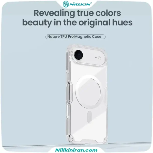 قاب نیلکین iPhone 17 Air مدل Nature TPU Pro Magnetic