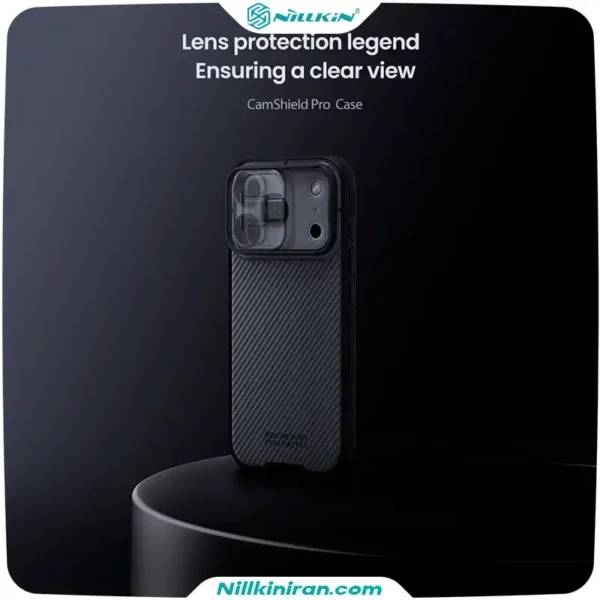 قاب نیلکین iPhone 17 Pro مدل CamShield Pro (Clear Version)