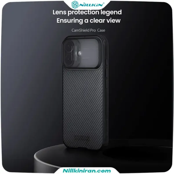 قاب نیلکین iPhone 17 مدل CamShield Pro (Clear Version)
