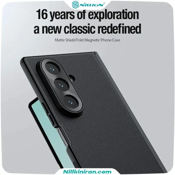 قاب نیلکین سامسونگ Z Fold7 مدل Super Frosted Shield Fold Magnetic