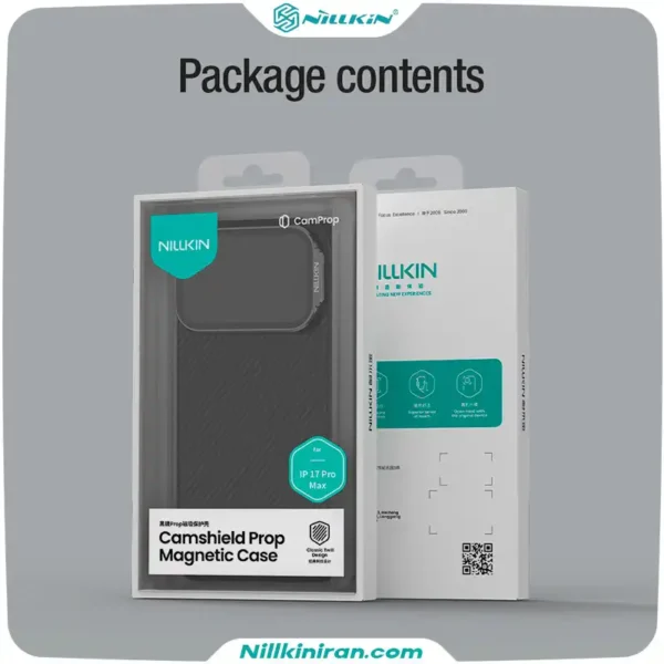 قاب نیلکین iPhone 17 Pro Max مدل CamShield Prop Magnetic