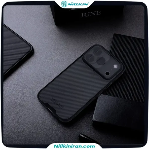 قاب نیلکین iPhone 17 Pro مدل CamShield Pro (Clear Version)