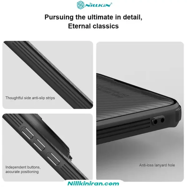 قاب نیلکین Xiaomi 15 Ultra مدل (Camshield Prop Magnetic (Clear version
